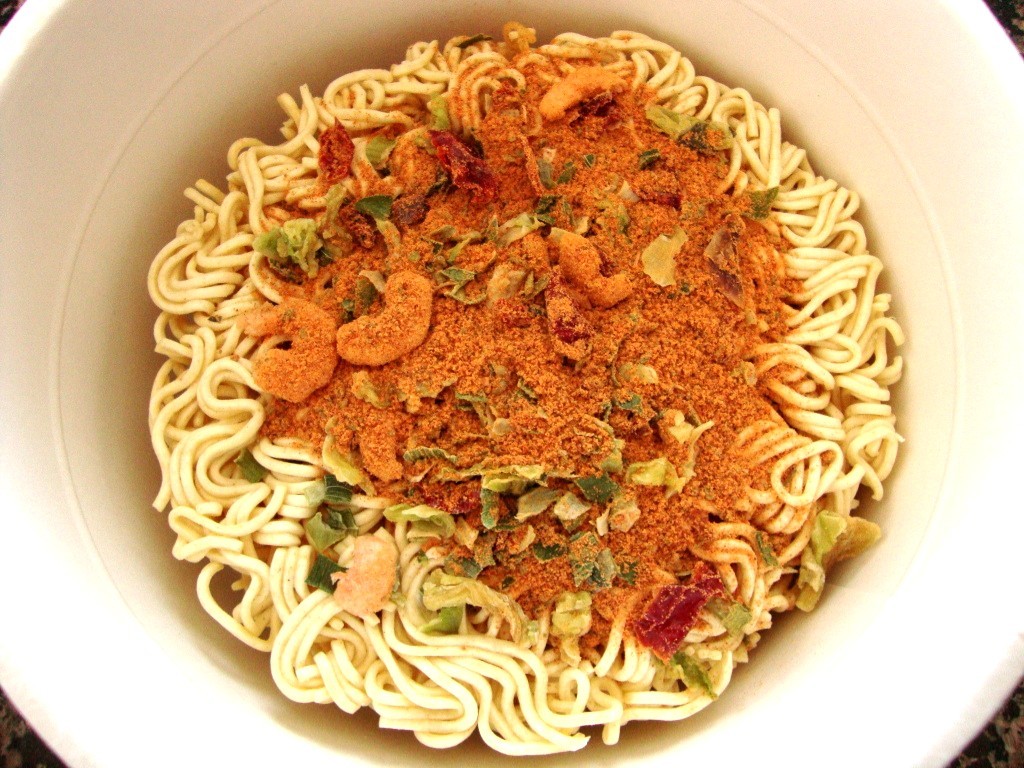 Click to Buy Nissin Bowl Noodles Hot & Spicy, Shrimp