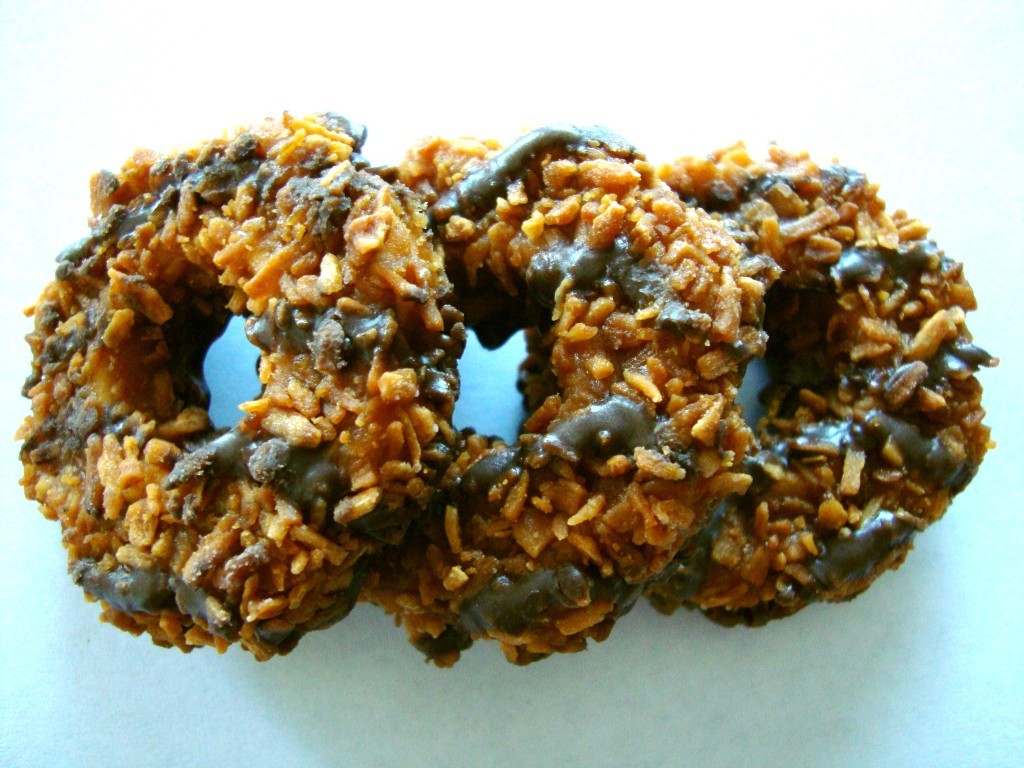 Click to Buy Girl Scout Cookies, Samoas