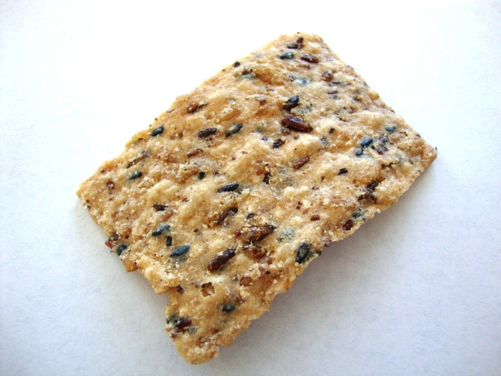 wild riceworks gourmet wildrice crisps, Sea Salt and Black Sesame