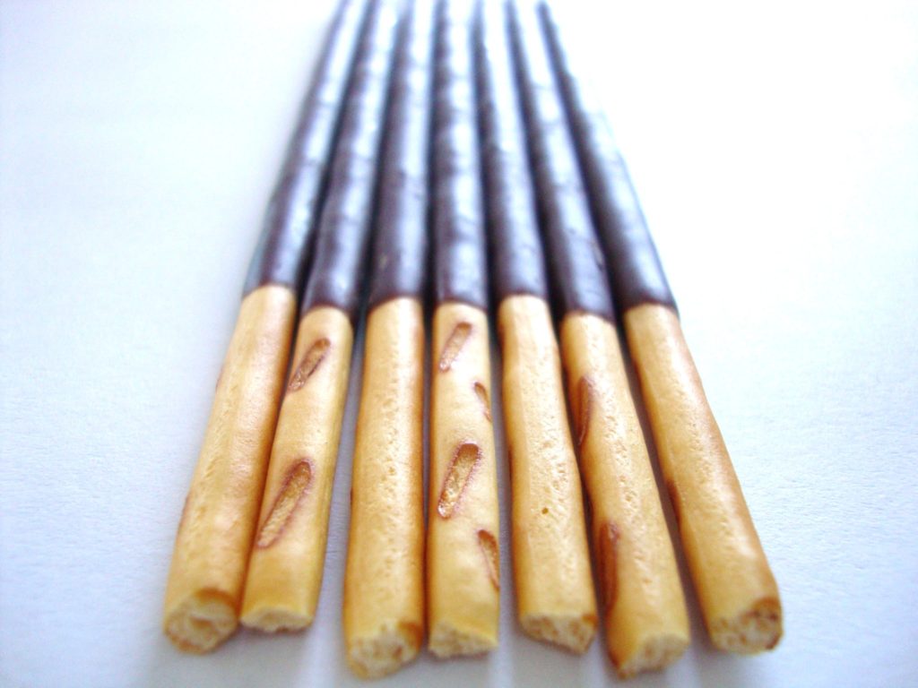 Click to Buy Pocky Chocolate Cream Covered Biscuit Sticks