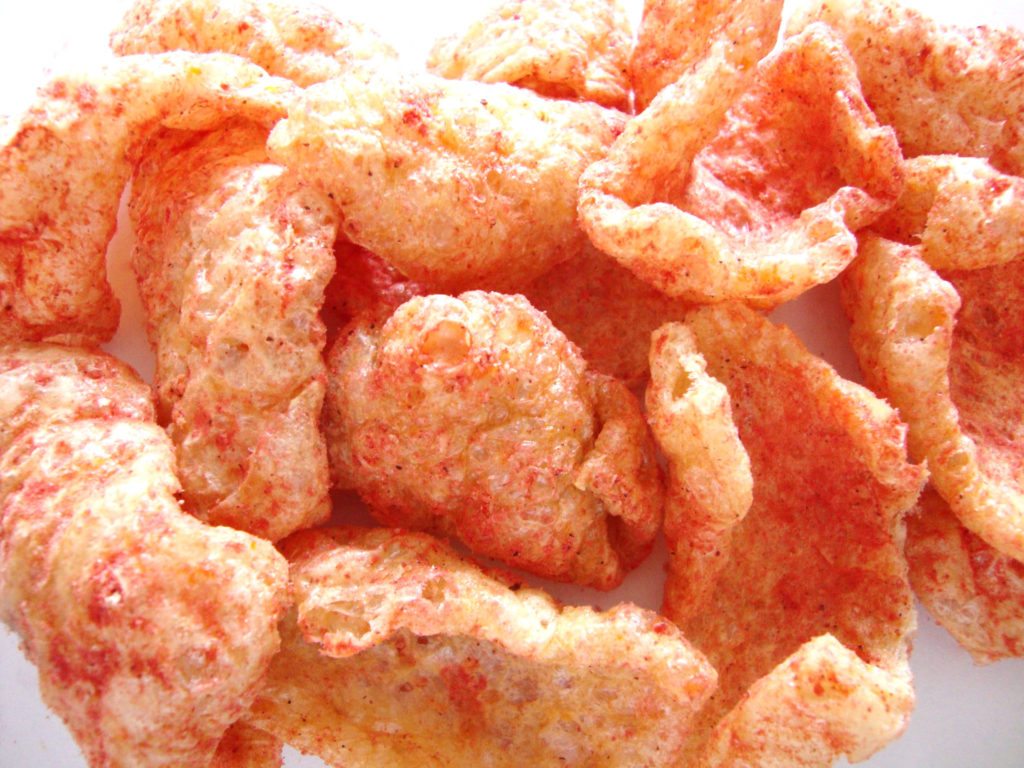 Click to Buy BAKEN-ETS Hot 'N Spicy Flavored Fried Pork Skins