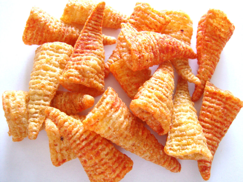 Click to Buy Bugles Hot Buffalo Crispy Corn Snacks