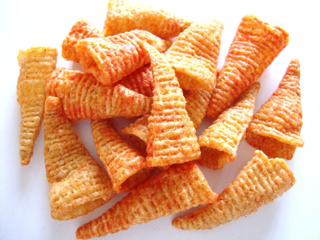 Click to Buy Bugles Hot Buffalo Crispy Corn Snacks