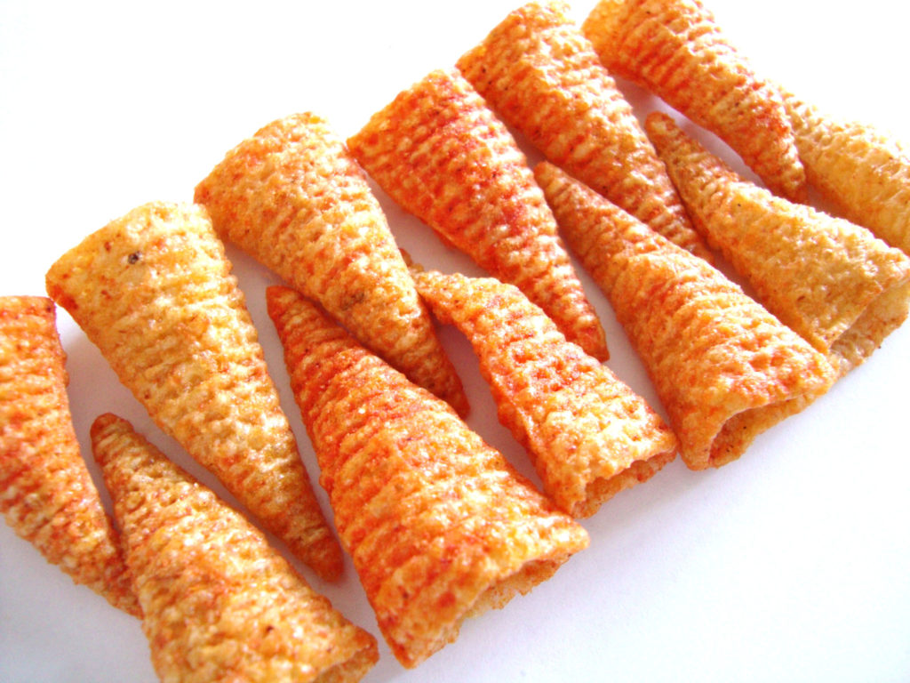 Click to Buy Bugles Hot Buffalo Crispy Corn Snacks